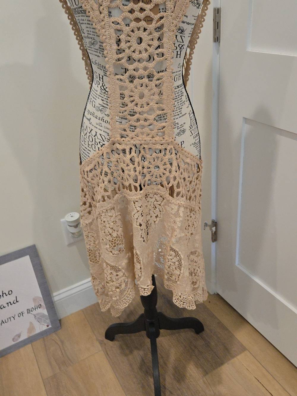 NEW A Rare Bird Magdalena Crocheted Duster - Picture 12 of 12